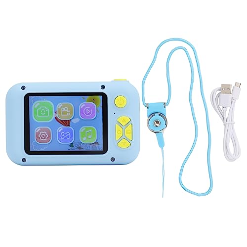 Kinderkamera, blau, hochauflösende Kleinkinder, Digitale, drehbare kleine Spiegelreflexkamera, Video-Selfie-Kamera, -Camcorder, Selfie-Kamera, Weihnachts- und Geburtstagse für Kinderkamera, blau, hochauflösende Kleinkinder, Digitale, drehbare kleine Spiegelreflexkamera, Video-Selfie-Kamera, -Camcorder, Selfie-Kamera, Weihnachts- und Geburtstagse für von lvifloae