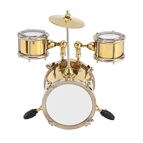 Miniatur Musikinstrument handgefertigtes Kupfer Mini Drum Set Model Ornament mit Box Spielzeughaus Dekoration kleines Percussion Instrument Modell, Spielzeughausdekoration. Miniatur Musikinstrument handgefertigtes Kupfer Mini Drum Set Model Ornament mit Box Spielzeughaus Dekoration kleines Percussion Instrument Modell, Spielzeughausdekoration. von lvifloae