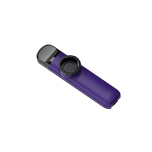 Tragbares Kazoo Instrument Abs Kazoo Flöte mit 8pcs Membrane Großartig klingt leicht zu Lernen musikalisch Kazoo lustige Instrumente für Erwachsene Kinder Anfänger, einzigartig (Lila) von lvifloae
