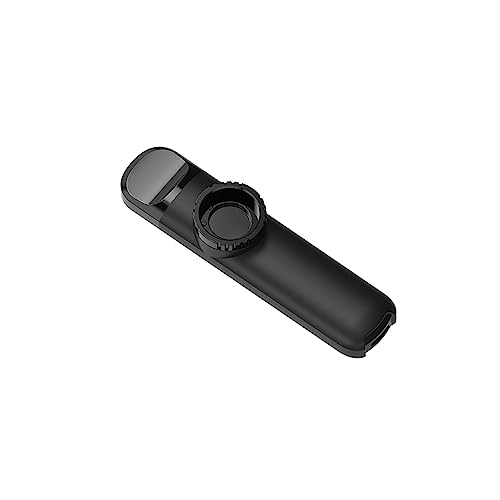 Tragbares Kazoo Instrument Abs Kazoo Flöte mit 8pcs Membrane Großartig klingt leicht zu Lernen musikalisch Kazoo lustige Instrumente für Erwachsene Kinder Anfänger, einzigartig (Schwarz) von lvifloae