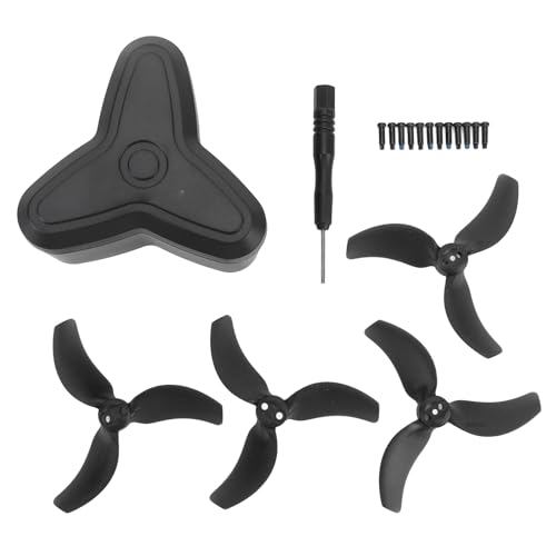lvifloae 2 Paar RC -Drohnen -Propeller 3032s PC Leichtes Drohnen -Requisitenblätter mit Speicherbox Avata 2 Zubehör (Schwarz) von lvifloae