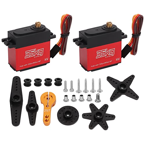 lvifloae 2PCS 35 kg Hochtorsion Coreless Motor Servo Vollmetall -Zahnrad mit Metalllenker für 1 8 1 10 Fernbedienungsautos für Roboter -RC -Auto lvifloae 2PCS 35 kg Hochtorsion Coreless Motor Servo Vollmetall -Zahnrad mit Metalllenker für 1 8 1 10 Fernbedienungsautos für Roboter -RC -Auto von lvifloae