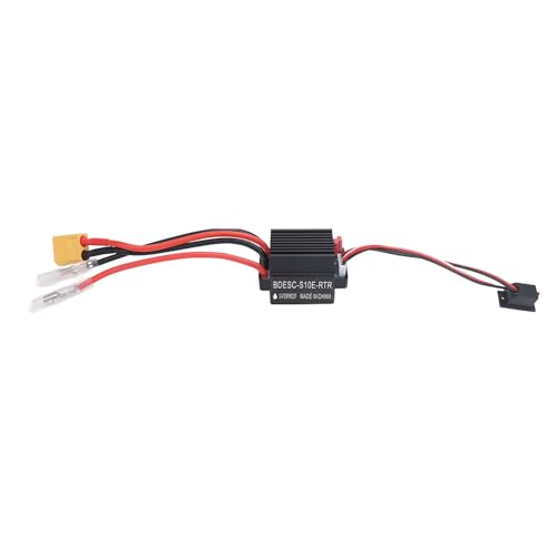 lvifloae 320A 60A RC gebürstete ESC -Hochspannung Zwei Wege elektronischer Geschwindigkeit Controller mit XT60 -Stecker geeignet für RC -Autobootmotor geeignet von lvifloae