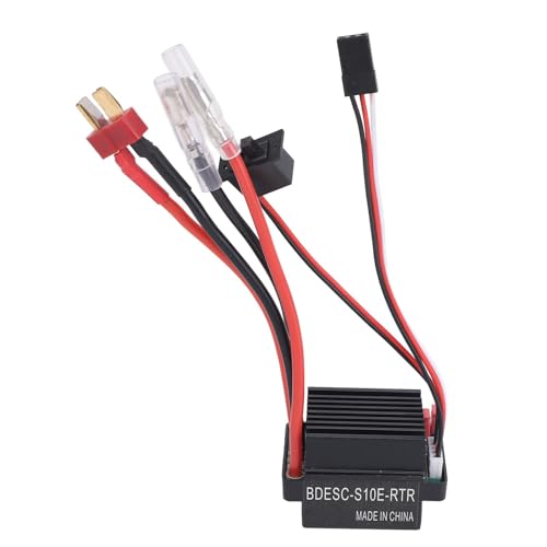 lvifloae 60A ESC Speed ​​Controller gebürstet doppelte Weise T Stecker ESC ESC -Speed ​​-Controller RC -Autoboot von lvifloae