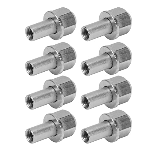 lvifloae 8PCS RC WHREW -Verlängerungssäule, RC -Hex -Rad -Hub -Antriebs -Adapter -Verlängerungssäule Metallmutter für Axial SCX10 für Traxxas D90 für rotkat für Gen8 von lvifloae