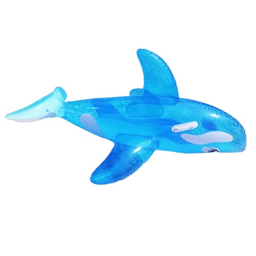 lvifloae Großer aufblasbarer Pool Float Ride auf Walform Extruded Pool Float Ride aufblasbare Ponton Wasser Pontoon Großer Wal für Erwachsene Familie Spaß Wasser Sportarten von lvifloae