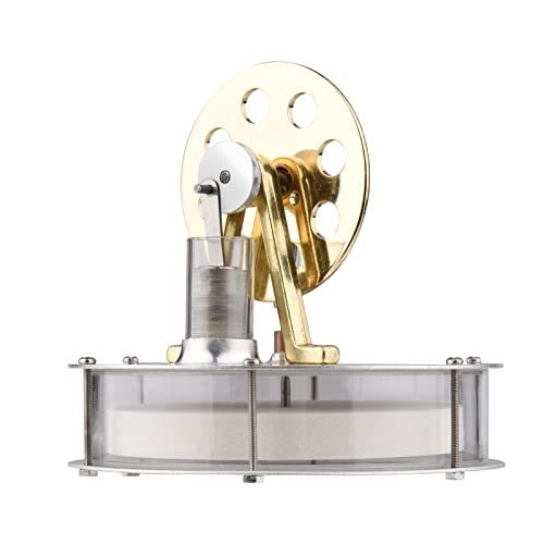 lvifloae Niedertemperatur-Stirlingmotor, zusammengebauter Stromgenerator, Wärmeexperiment, physikalischer Generator, Bildungsmodell für Lehrer, Erwachsene, Kinder, Schule, Büro, (Typ-1) von lvifloae