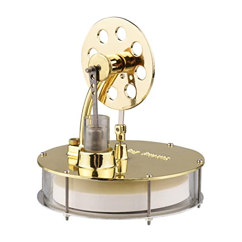 lvifloae Niedertemperatur-Stirlingmotor, zusammengebauter Stromgenerator, Wärmeexperiment, physikalischer Generator, Bildungsmodell für Lehrer, Erwachsene, Kinder, Schule, Büro, (Typ-2) von lvifloae