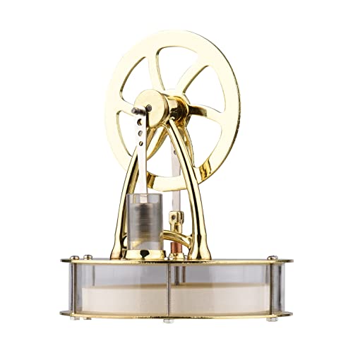 lvifloae Niedertemperatur-Stirlingmotor, zusammengebauter Stromgenerator, Wärmeexperiment, physikalischer Generator, Bildungsmodell für Lehrer, Erwachsene, Kinder, Schule, Büro, (Typ-3) von lvifloae