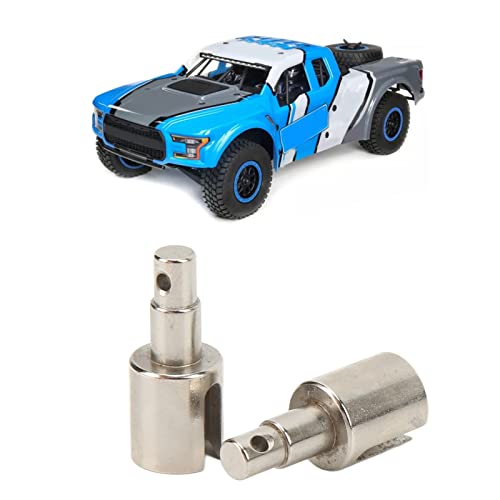lvifloae RC Front Diff Out Drive Stahl Upgrade Teil RC Differential Drive Cup für Losi Baja Rey 1/10 RC Auto/LKW Ersatzteile 2 Stück Silber (Silber) von lvifloae
