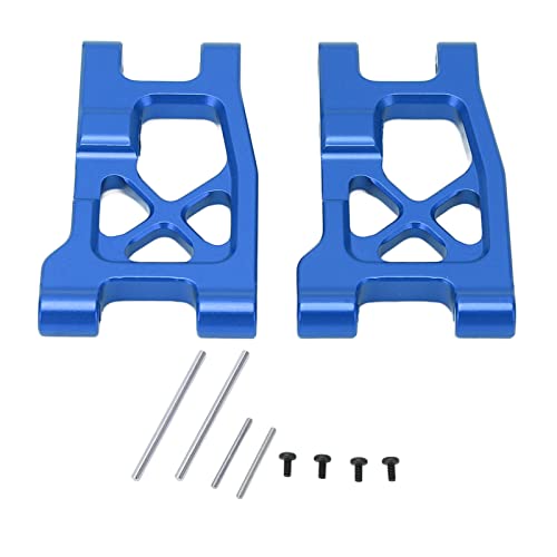 lvifloae RC Front Heck Schwingungsarme Aluminiumlegierungsaufhängung Arm für Latrax Teton Desert Prerunner 1/18 RC -Auto Verschleiß resistent (Blau) von lvifloae