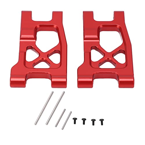 lvifloae RC Front Heck Schwingungsarme Aluminiumlegierungsaufhängung Arm für Latrax Teton Desert Prerunner 1/18 RC -Auto Verschleiß resistent (Rot) von lvifloae
