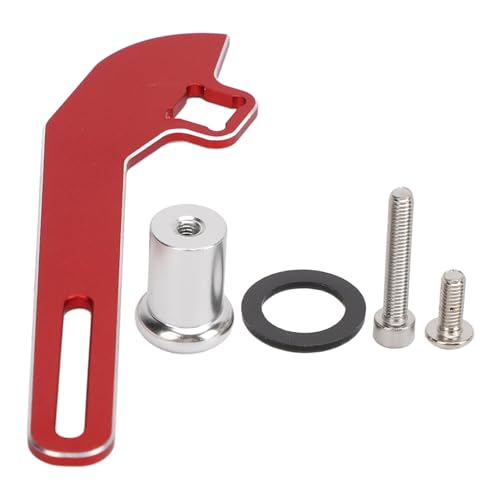 lvifloae RC -Sender -Lenkrad -Aluminium -Legierung einstellbar EIN Handel -Kontroll -Zubehör -Adapter für NB4 NB4 Pro -Fernbedienungen (Rot) von lvifloae