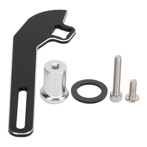 lvifloae RC -Sender -Lenkrad -Aluminium -Legierung einstellbar EIN Handel -Kontroll -Zubehör -Adapter für NB4 NB4 Pro -Fernbedienungen (Schwarz) von lvifloae