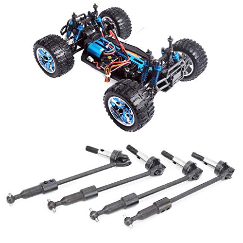 lvifloae RC -Transmissionswelle, 4pcs RC Stahlvereinbarungsabsteicher universeller Antriebswelle -Getriebeachse für HSP 94108/94109/94110 von lvifloae