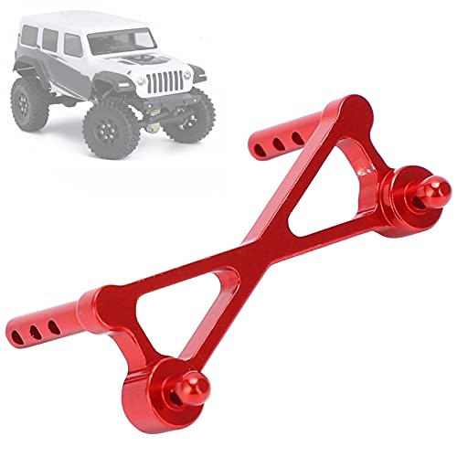 lvifloae SCX24 Body Mount Accessoire, RC Aluminium -Legierung vorder (Rot) von lvifloae