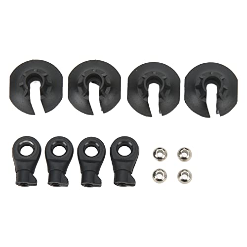 lvifloae Unbreakable Heavy Duty RC Stoßstange End Präzisionsgeformtes Federfeder -Set -Stangen -End -Ersatz (12 Stcs) Anti -Öl -Kunststoff -Kunststoff -Upgrade -Teile für die ARRMA -Serie von lvifloae