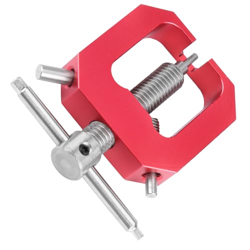 lvifloae Universeller guter Mini-RC-Premium-Abzieher für kleine Lager, Motorritzel, Ritzel, Abzieher, Abzieher für RC-Motoren, Zubehör (rot) von lvifloae