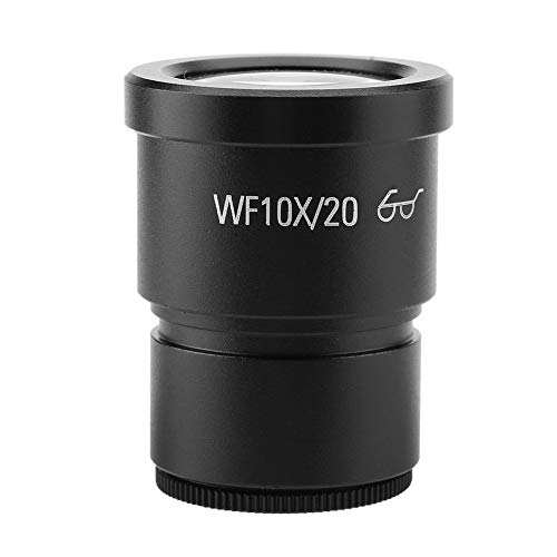 lvifloae WF10X 20 Weitfeld -Stereo -Mikroskop -Okuliktikglas mit 10 -facher Vergrößerung (30 -mm -Montagegröße) Kristallklares Bildgebung mit verbessertem Sichtfeld für die Laborforschung von lvifloae