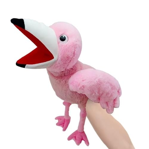 LXYJOYIN Handpuppen Spielzeug Set für Kinder,Freunde Im Tiergarten, Deluxe plüschtiere Kinderhandpuppen mit beweglichem offenem Mund für Vorschulkinder, Geburtstagsgeschenk-Flamingo LXYJOYIN Handpuppen Spielzeug Set für Kinder,Freunde Im Tiergarten, Deluxe plüschtiere Kinderhandpuppen mit beweglichem offenem Mund für Vorschulkinder, Geburtstagsgeschenk-Flamingo von lxyjoyin
