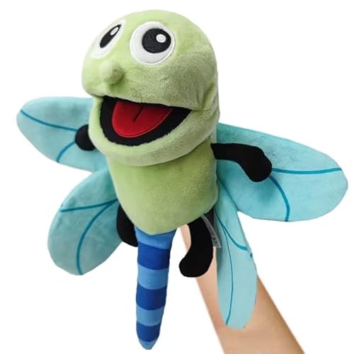 LXYJOYIN Handpuppen Spielzeug Set für Kinder,Freunde Im Tiergarten, Deluxe plüschtiere Kinderhandpuppen mit beweglichem offenem Mund für Vorschulkinder, Geburtstagsgeschenk-Libelle LXYJOYIN Handpuppen Spielzeug Set für Kinder,Freunde Im Tiergarten, Deluxe plüschtiere Kinderhandpuppen mit beweglichem offenem Mund für Vorschulkinder, Geburtstagsgeschenk-Libelle von lxyjoyin