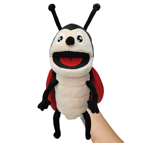 LXYJOYIN Handpuppen Spielzeug Set für Kinder,Freunde Im Tiergarten, Deluxe plüschtiere Kinderhandpuppen mit beweglichem offenem Mund für Vorschulkinder, Geburtstagsgeschenk-Marienkäfer LXYJOYIN Handpuppen Spielzeug Set für Kinder,Freunde Im Tiergarten, Deluxe plüschtiere Kinderhandpuppen mit beweglichem offenem Mund für Vorschulkinder, Geburtstagsgeschenk-Marienkäfer von lxyjoyin