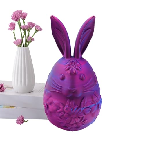 lyanny 3D Bedruckte Ostereier, dekorative Ostereier für Eiersuche, Osterhasen -Zappelspielzeug, Leere Osterspielzeug, Osterkorb Stuffers lyanny 3D Bedruckte Ostereier, dekorative Ostereier für Eiersuche, Osterhasen -Zappelspielzeug, Leere Osterspielzeug, Osterkorb Stuffers von lyanny