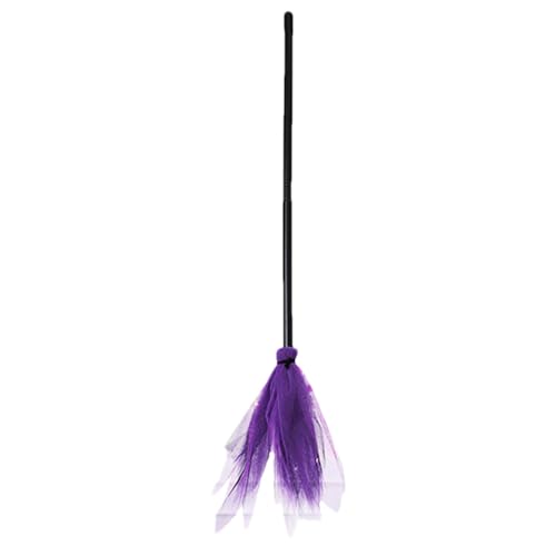 lyanny Hexenbesen - Hexenbesen Kostümzubehör,Spielaccessoire Für Hexenhaus Bühnenauftritte Kostümpartys Cosplay Haustür Halloween Kostüme lyanny Hexenbesen - Hexenbesen Kostümzubehör,Spielaccessoire Für Hexenhaus Bühnenauftritte Kostümpartys Cosplay Haustür Halloween Kostüme von lyanny