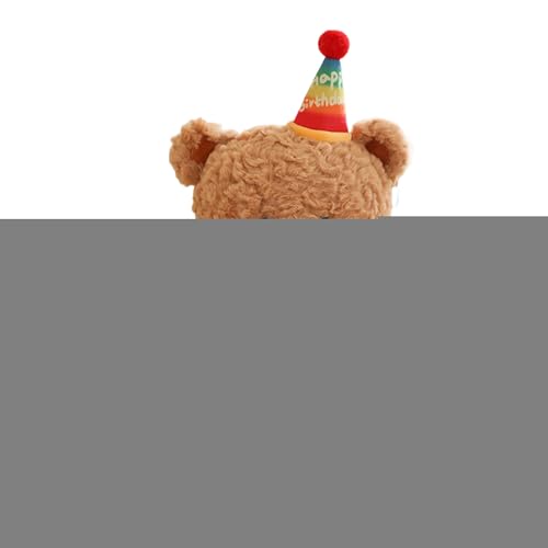lyanny Plüschbärenpuppe, süßes Bärenkissen,Weicher entzückender Bärenplüsch 15 Zoll | Komfortable Berührung Huggable Fox Kissen für die Sofa -Dekoration von lyanny