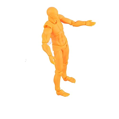 lyrlody Männliche Flexible Aktionsfigur für Künstler, Premium -PVC -Material, Einstellbare Posen, Mehrere Verwendungszwecke, Bequemer Inhaber, Unterstützt Anpassbare Aktionen, Muskelmännchen (Mann) lyrlody Männliche Flexible Aktionsfigur für Künstler, Premium -PVC -Material, Einstellbare Posen, Mehrere Verwendungszwecke, Bequemer Inhaber, Unterstützt Anpassbare Aktionen, Muskelmännchen (Mann) von lyrlody