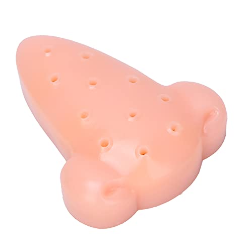 lyrlody Realistisches Wacky Nose Pimple Popping Spielzeug zur Stressbewältigung, weich und elastisch, um Entzündungen zu vermeiden, mit Dropper und 30 ml Annexlösung von lyrlody