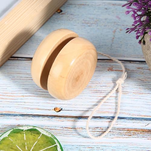 lyrlody Tragbares Yo Yo -Spielzeug, Holzjoyo, Gesund für Anfänger für Kind lyrlody Tragbares Yo Yo -Spielzeug, Holzjoyo, Gesund für Anfänger für Kind von lyrlody
