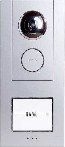 M-e modern-electronics VS-11 S Vistasmart Video-Türsprechanlage LAN, WLAN Außeneinheit Silber von m-e modern-electronics