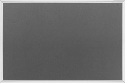 Magnetoplan 1460001 Pinnwand Königsblau, Grau Filz 600mm x 450mm von magnetoplan