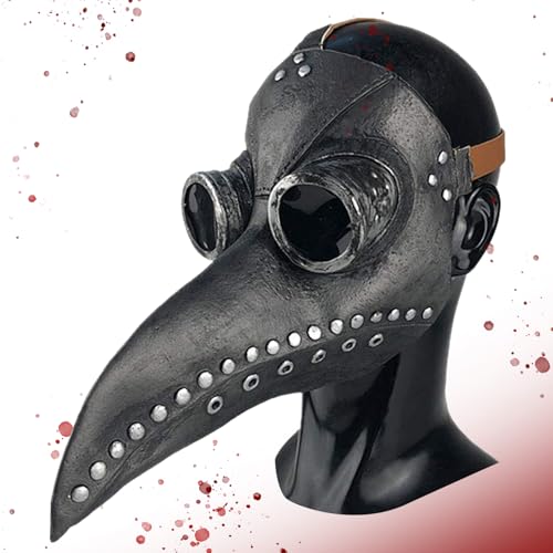 magnetspiele Halloween Mittelalter Pest Maske, Plague Doctor Mask, Vogelschnabel Steampunk Maske, Lange Nase Vogel Schnabel Masken, Maske Doktor für Cosplay KostüM Requisiten Dekoration magnetspiele Halloween Mittelalter Pest Maske, Plague Doctor Mask, Vogelschnabel Steampunk Maske, Lange Nase Vogel Schnabel Masken, Maske Doktor für Cosplay KostüM Requisiten Dekoration von magnetspiele