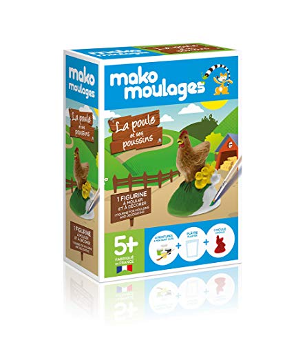Mako Moulages 39044 La Poule et SES Poussins Kreatives Kit, Die Henne und ihre Küken Mako Moulages 39044 La Poule et SES Poussins Kreatives Kit, Die Henne und ihre Küken von mako moulages