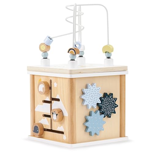 Mamabrum 5-in-1 Motorikwürfel aus Holz – Pädagogisches Spielzeug zur Förderung der Feinmotorik für Kleinkinder ab 12 Monaten Mamabrum 5-in-1 Motorikwürfel aus Holz – Pädagogisches Spielzeug zur Förderung der Feinmotorik für Kleinkinder ab 12 Monaten von mamabrum