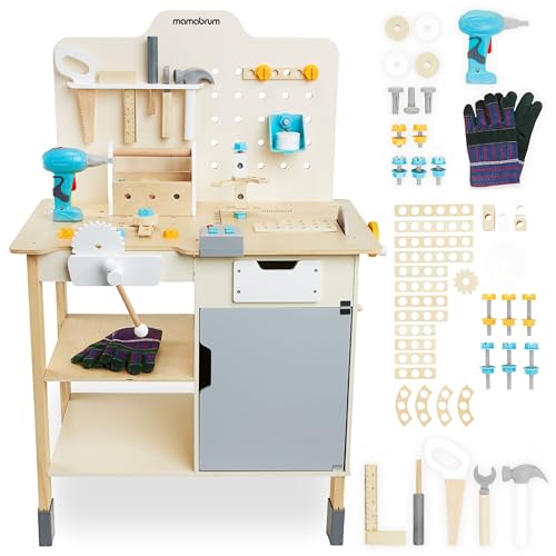 mamabrum, große Holzwerkstatt mit Werkzeugen XXL – Bausatz, 74 Elemente, Arbeitstisch, Bohrmaschine werkbank Kinder ab 2 Jahre werkbank Kinder mamabrum, große Holzwerkstatt mit Werkzeugen XXL – Bausatz, 74 Elemente, Arbeitstisch, Bohrmaschine werkbank Kinder ab 2 Jahre werkbank Kinder von mamabrum