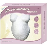 MAMMUT 129018 3D Erinnerungen Gipsabform Set, Abdruck, Babybauch, Komplettset für werdende Eltern MAMMUT 129018 3D Erinnerungen Gipsabform Set, Abdruck, Babybauch, Komplettset für werdende Eltern von mammut