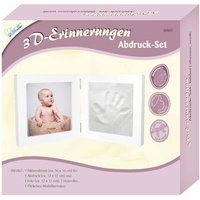 MAMMUT 129027 3D Erinnerungen Abdruck-Set Bilderrahmen weiß, Komplettset für junge Eltern MAMMUT 129027 3D Erinnerungen Abdruck-Set Bilderrahmen weiß, Komplettset für junge Eltern von mammut