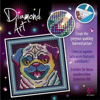 MAMMUT 8182026 Diamond Art Bastelset Mops von mammut