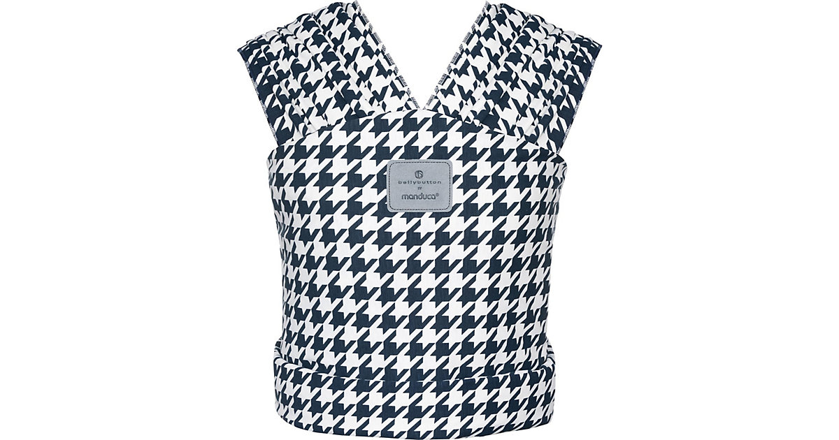 Babytrage bellybutton by manduca SLING PepitaNavy blau/weiß Babytrage bellybutton by manduca SLING PepitaNavy blau/weiß von manduca
