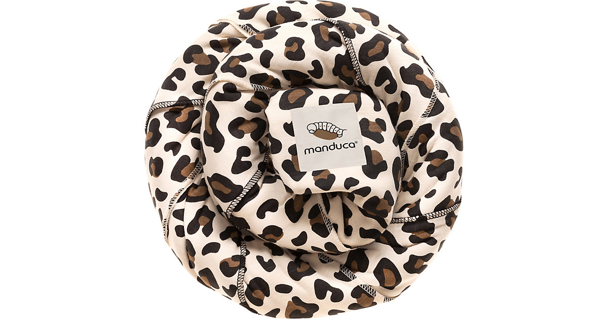 Tragetuch Sling - Limited Edition, Leopard beige/schwarz Tragetuch Sling - Limited Edition, Leopard beige/schwarz von manduca