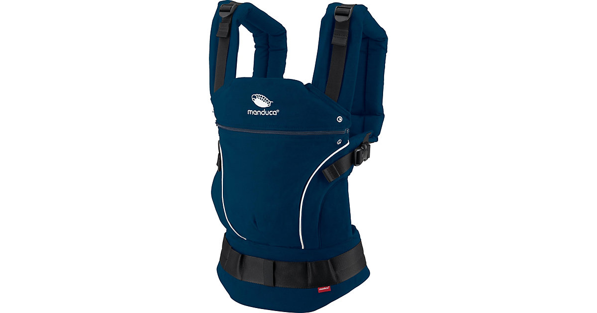 manduca Babytrage First, PureCotton, Navy dunkelblau manduca Babytrage First, PureCotton, Navy dunkelblau von manduca