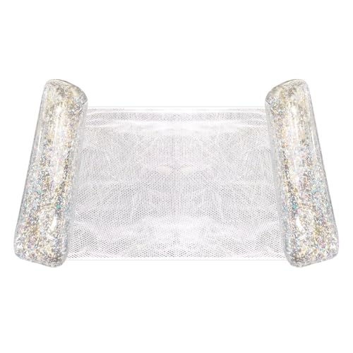 manhegari Aufblasbare Pool Float Hängematte Lounge Luftmatratze Pool Float Liege Tragbar Faltbares Und Auslaufsicheres Pool-Float Wasserhängematte Mehrzweck Wasserfloß von manhegari