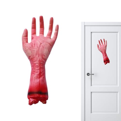 manhegari Halloween Fake Prothese - Künstliche Abgetrennte Hände Menschliche Halloween Körperteile - Decorativ Grusel Cosplay Requisiten Für Geisterhaus Escape Room Schulaufführung Partyzubehör von manhegari