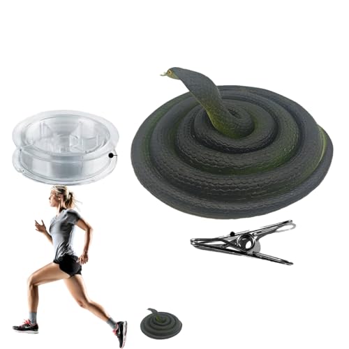 manhegari String Snake - Simulation Prank Toys - Interactive Party Supplies, Portable Halloween Stuff for Studio, Home, Travel von manhegari