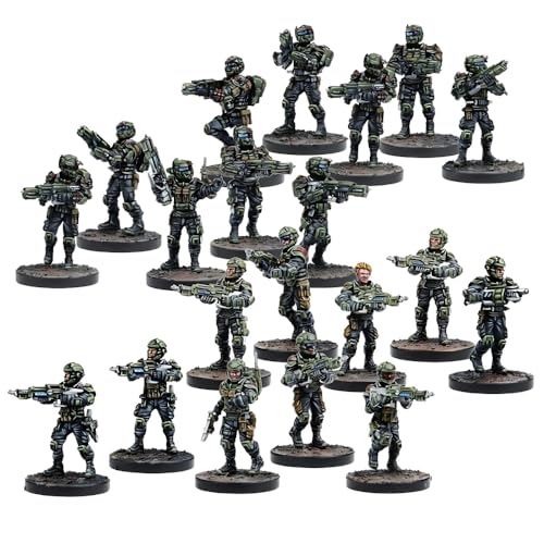 mantic Games, Deadzone GCPS Troopers - Warpath Universe Expansion Pack mantic Games, Deadzone GCPS Troopers - Warpath Universe Expansion Pack von mantic