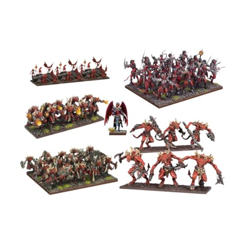 Mantic Forces of The Abyss Army – Miniatur-Tischspiel – Fantasy – Kind – 30 untere Abgründe, 20 Succubi, 6 Berserker, 3 Imp Swarms, 1 Verführerin Mantic Forces of The Abyss Army – Miniatur-Tischspiel – Fantasy – Kind – 30 untere Abgründe, 20 Succubi, 6 Berserker, 3 Imp Swarms, 1 Verführerin von mantic