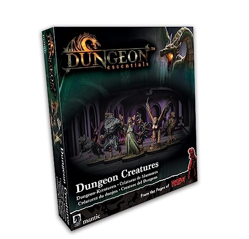 Mantic Games Terrain Crate: Dungeon Essentials Dungeon Creatures - EN von mantic